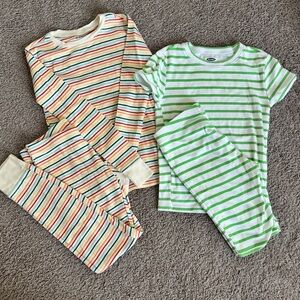 Kids Old Navy Long and Short sleeve Pajama sets - Size 10 (L)